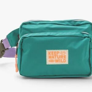 Keep Nature Wild Teal Mini Bag NWT